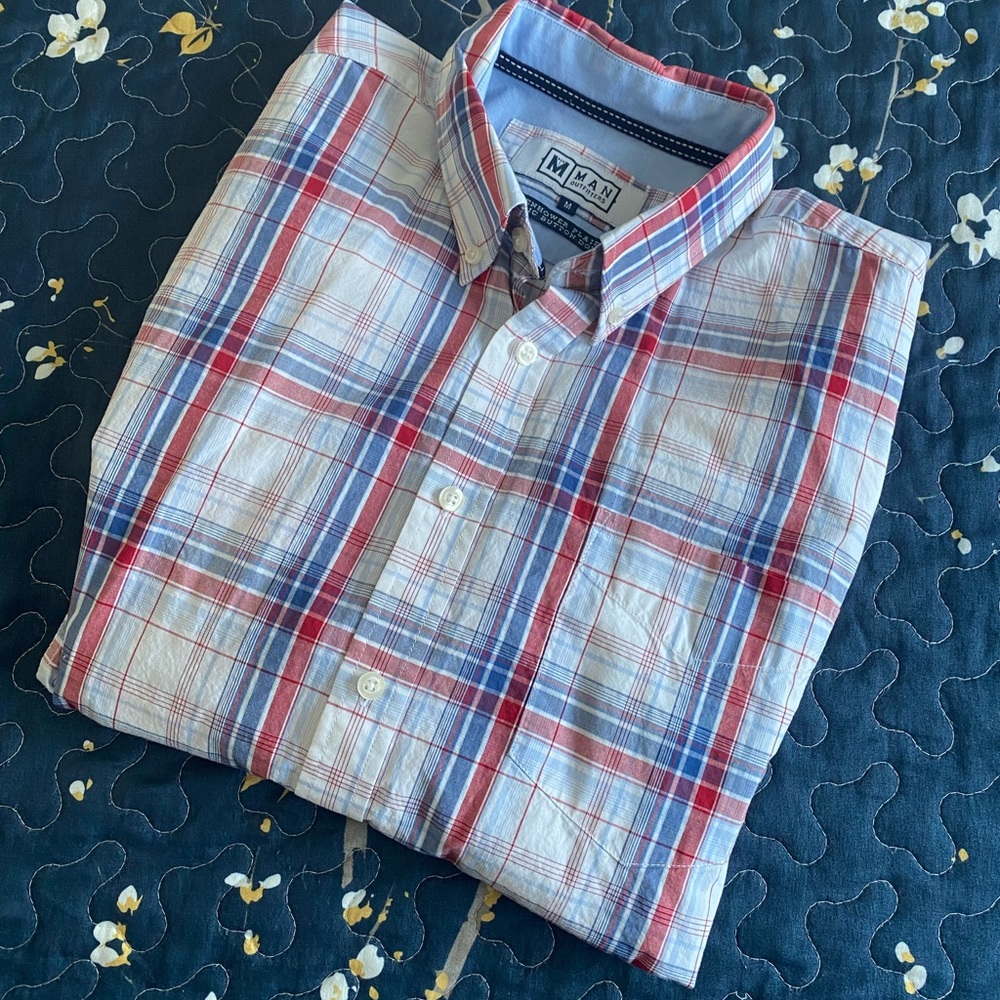 Man Outfitters Eisenhower Button Down Shirt